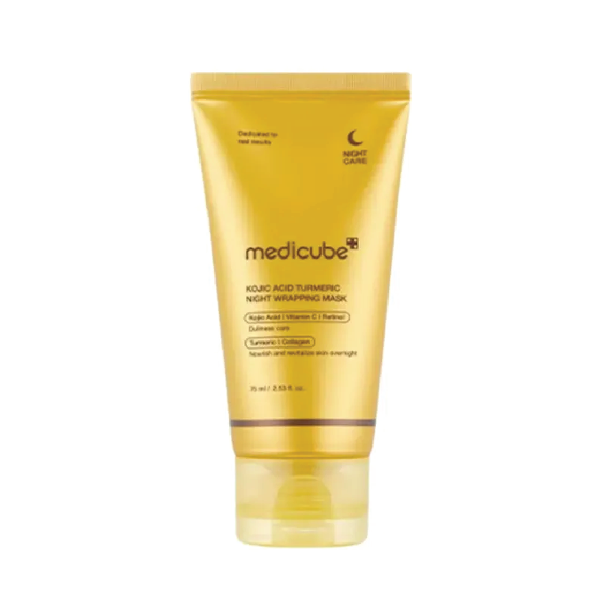 Medicube Kojic Acid Turmeric Night Wrapping Mask – Wholesale (80 pcs/carton)