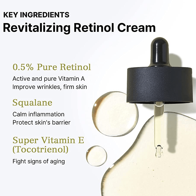 COSRX The Retinol 0.5 Oil – Super Vitamin E + Squalane (20ml) – Wholesale (60 pcs/carton)