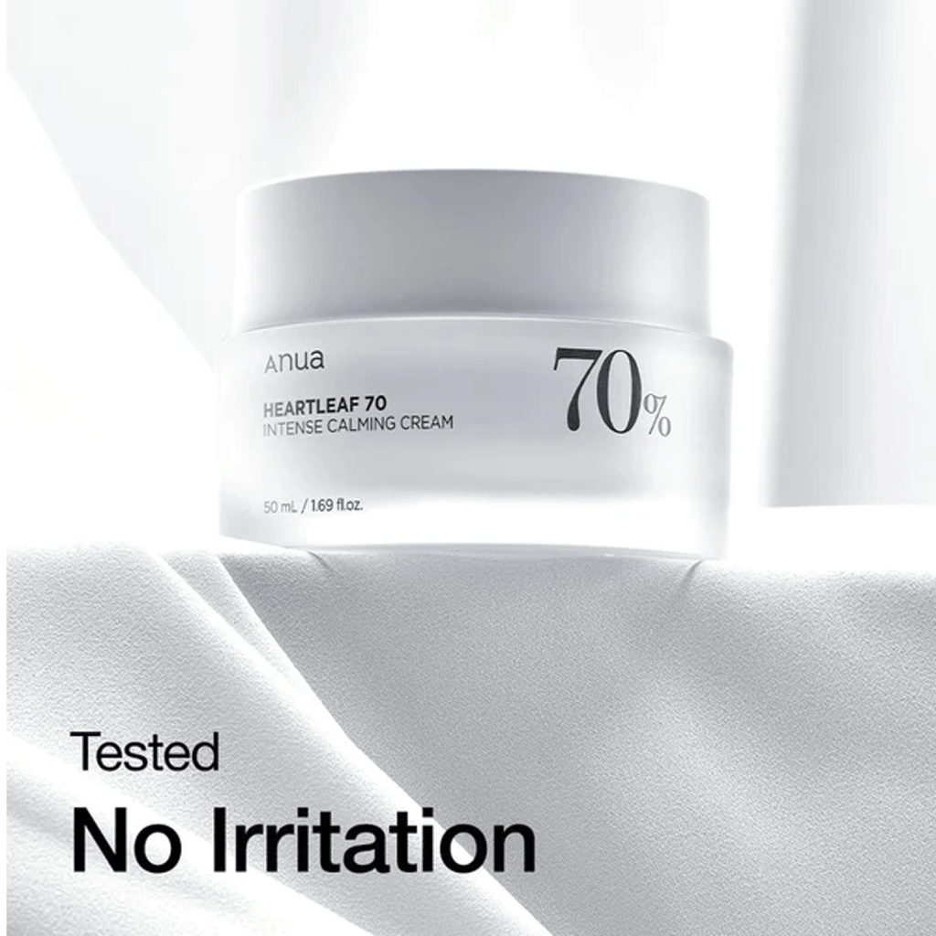 ANUA Heartleaf 70% Intense Calming Cream 50ml – Wholesale (40 pcs/carton)
