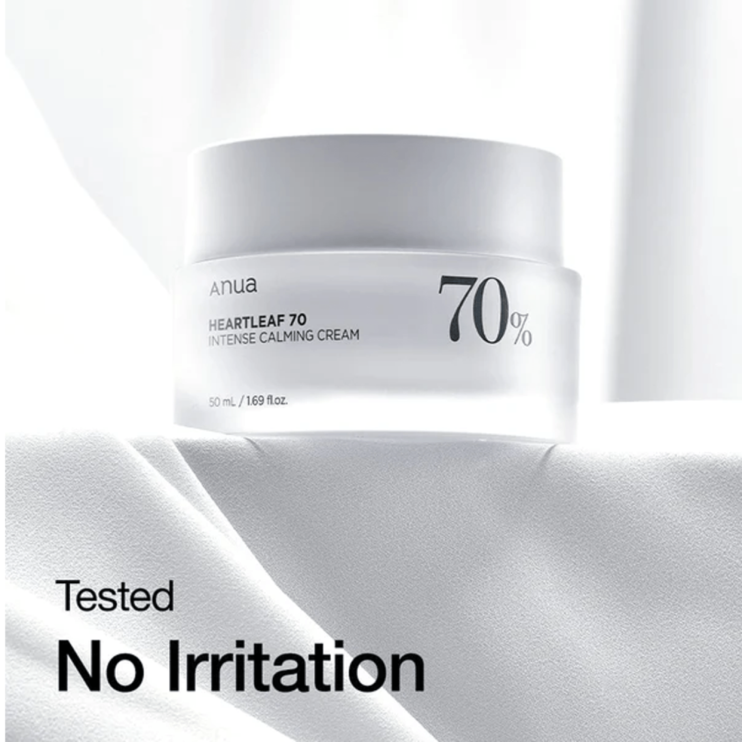 ANUA Heartleaf 70% Intense Calming Cream 50ml – Wholesale (40 pcs/carton)