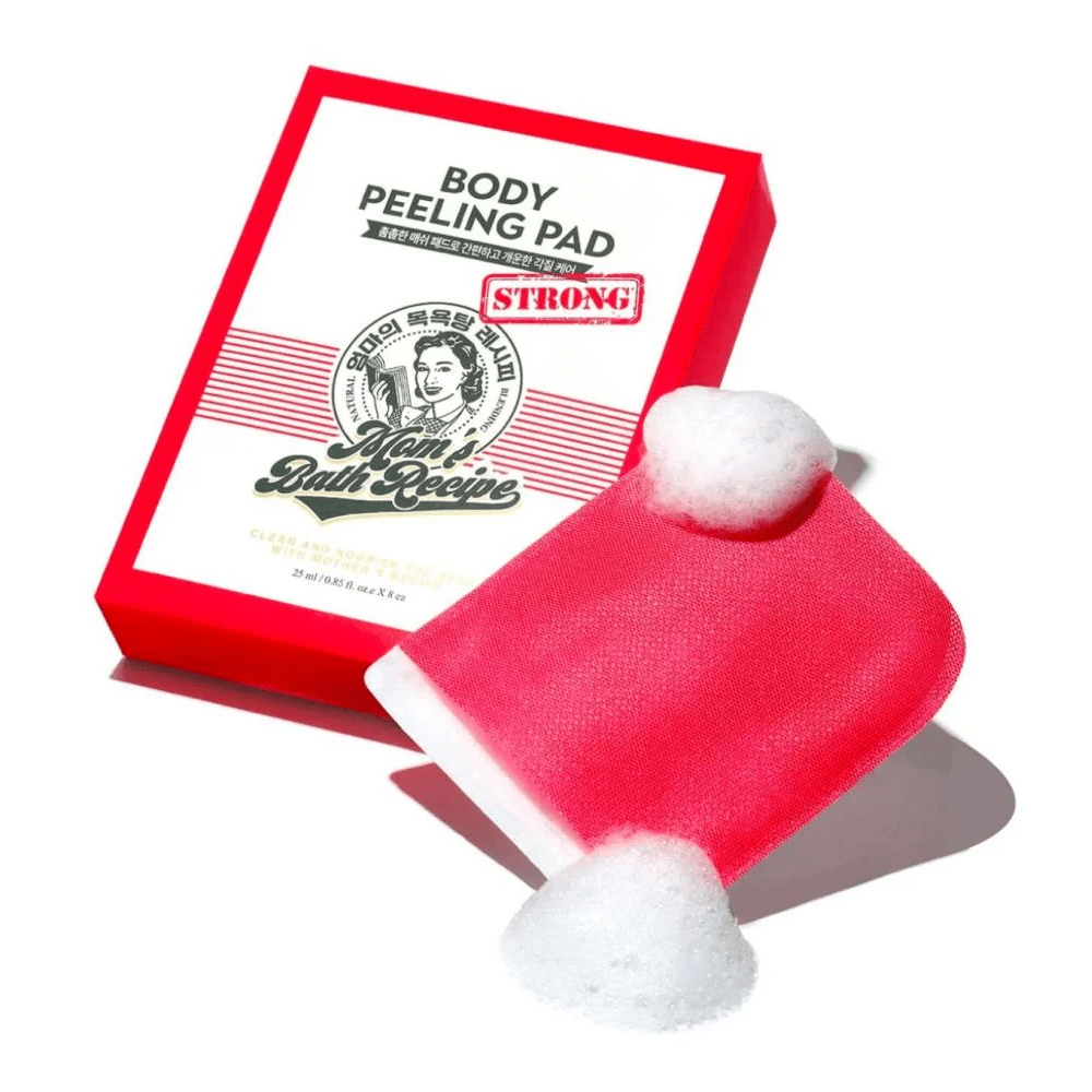 Mom's Bath Recipe Body Peeling Pad Strong -  Wholesale (24 pcs/carton)