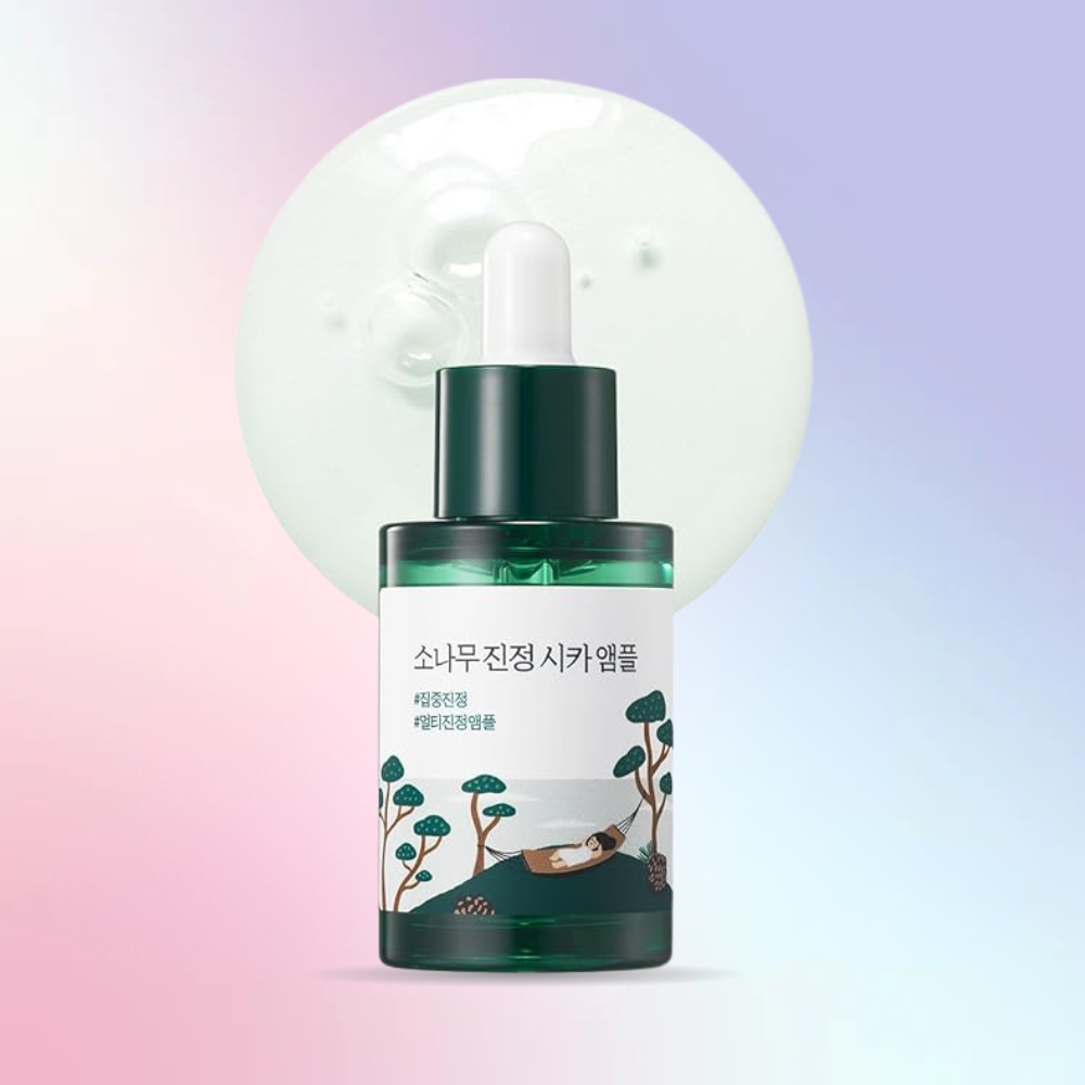 Round Lab (Renewal) Pine Calming Cica Ampoule 30mL – Wholesale (12 pcs/carton)