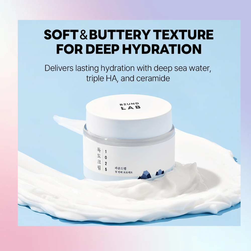 Round Lab 1025 Dokdo Cream, Nourishing 50mL – Wholesale (12 pcs/carton)