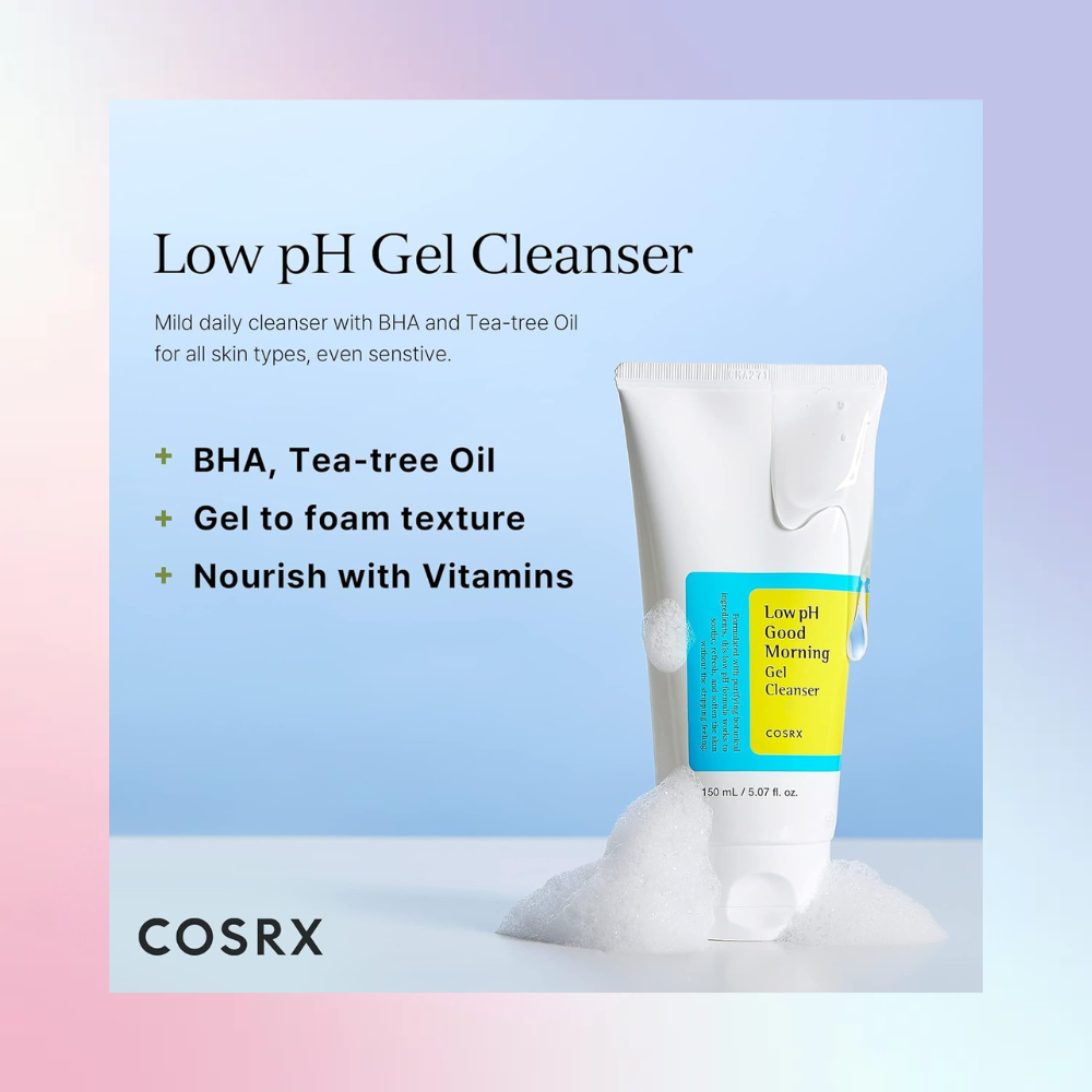 COSRX Low pH Good Morning Gel Cleanser 150ml – Wholesale (42 pcs/carton)