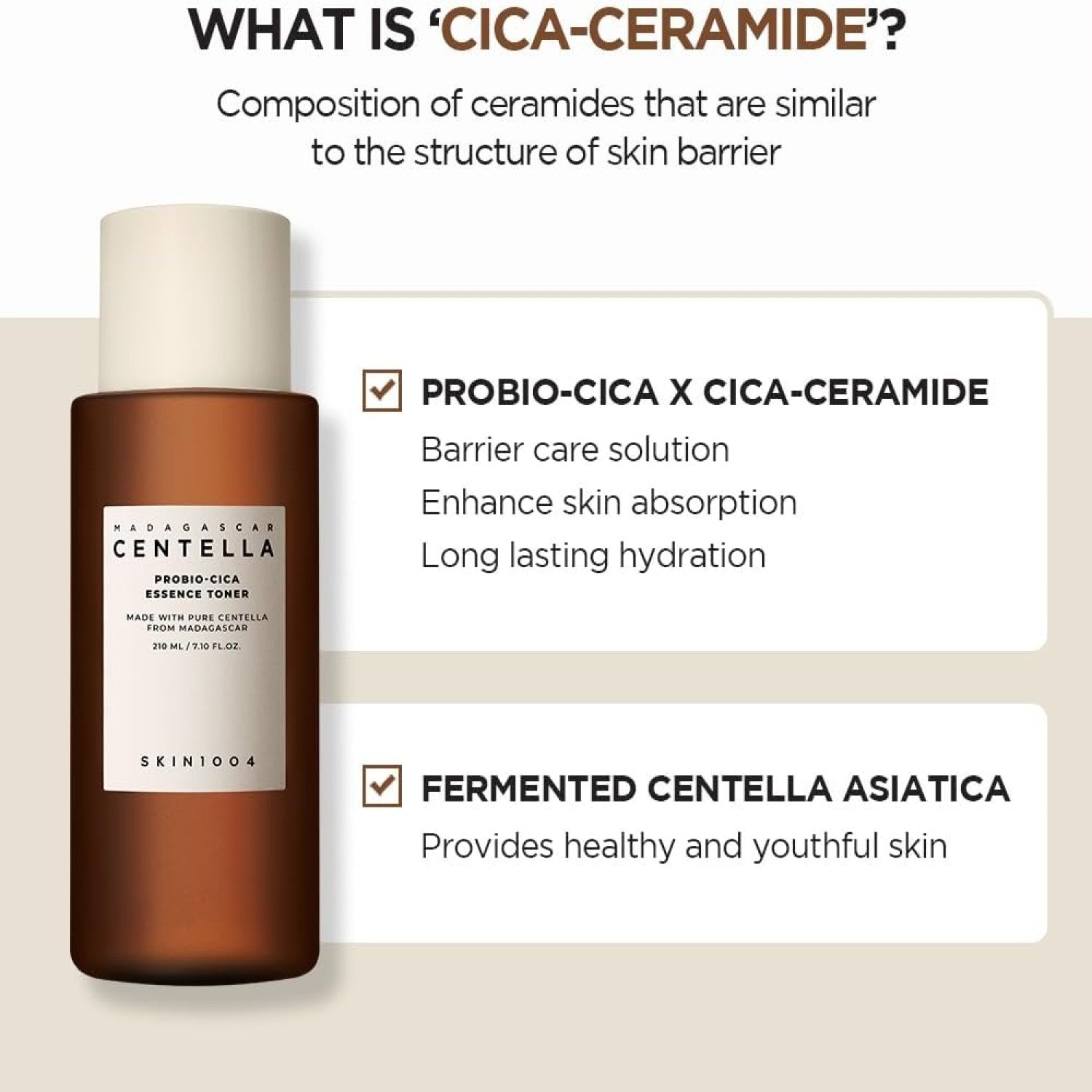Skin1004 Madagascar Centella Probio-Cica Essence Toner  210ml – Wholesale (40 pcs/carton)