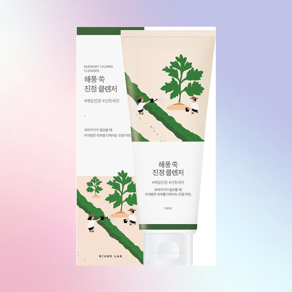 Round Lab Mugwort Calming Cleanser 150mL – Wholesale (12 pcs/carton)