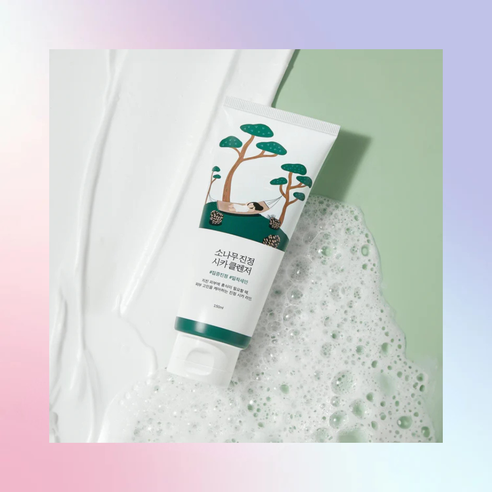 Round Lab Pine Calming Cica Cleanser 150mL – Wholesale (12 pcs/carton)