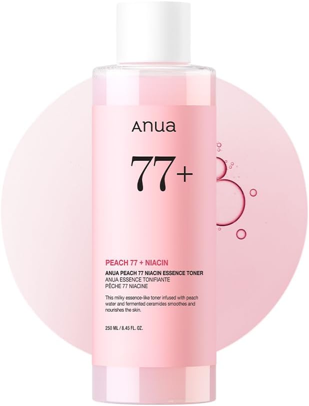 ANUA Peach 77 Niacin Essence Toner 250ml – Wholesale (20 pcs/carton)