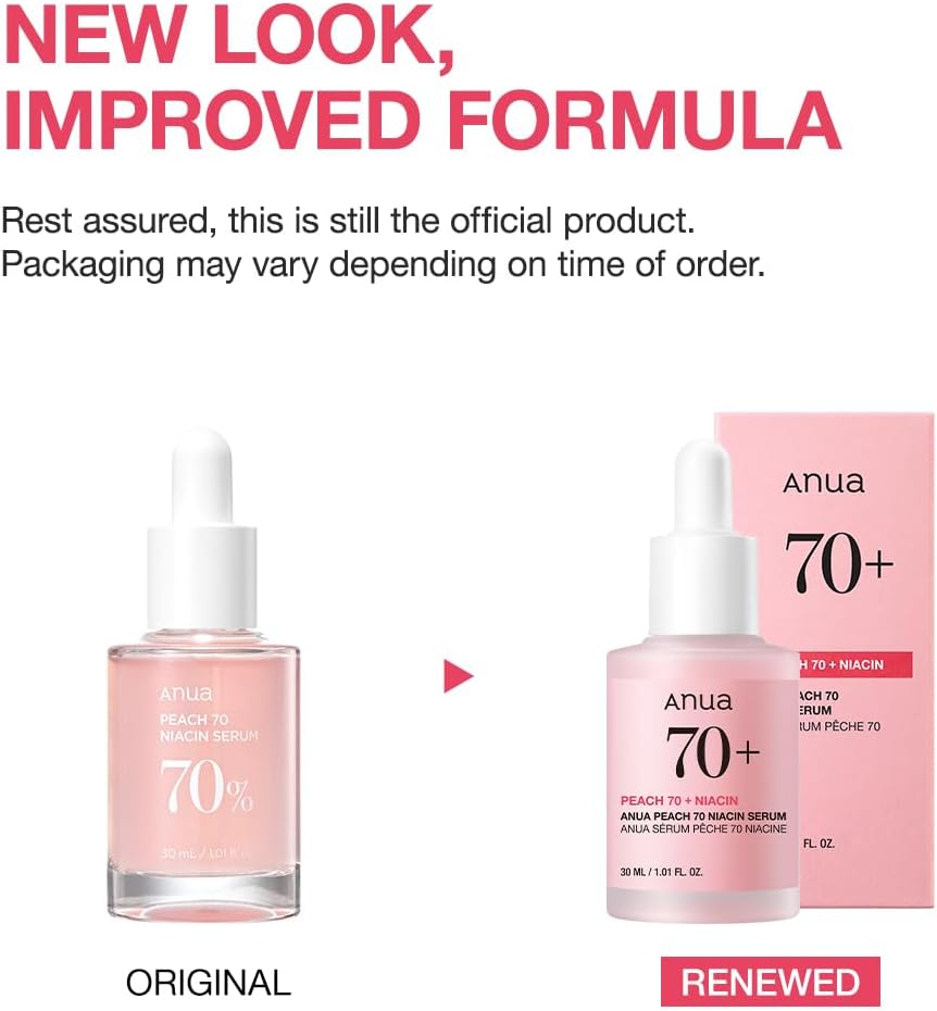 ANUA Peach 70% Niacinamide Serum 30ml – Wholesale (54 pcs/carton)