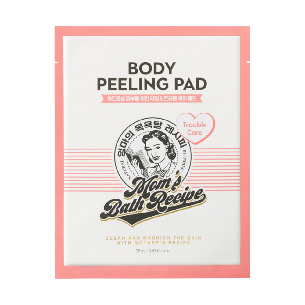 Mom's Bath Recipe Body Peeling Pad Trouble Care -  Wholesale (24 pcs/carton)