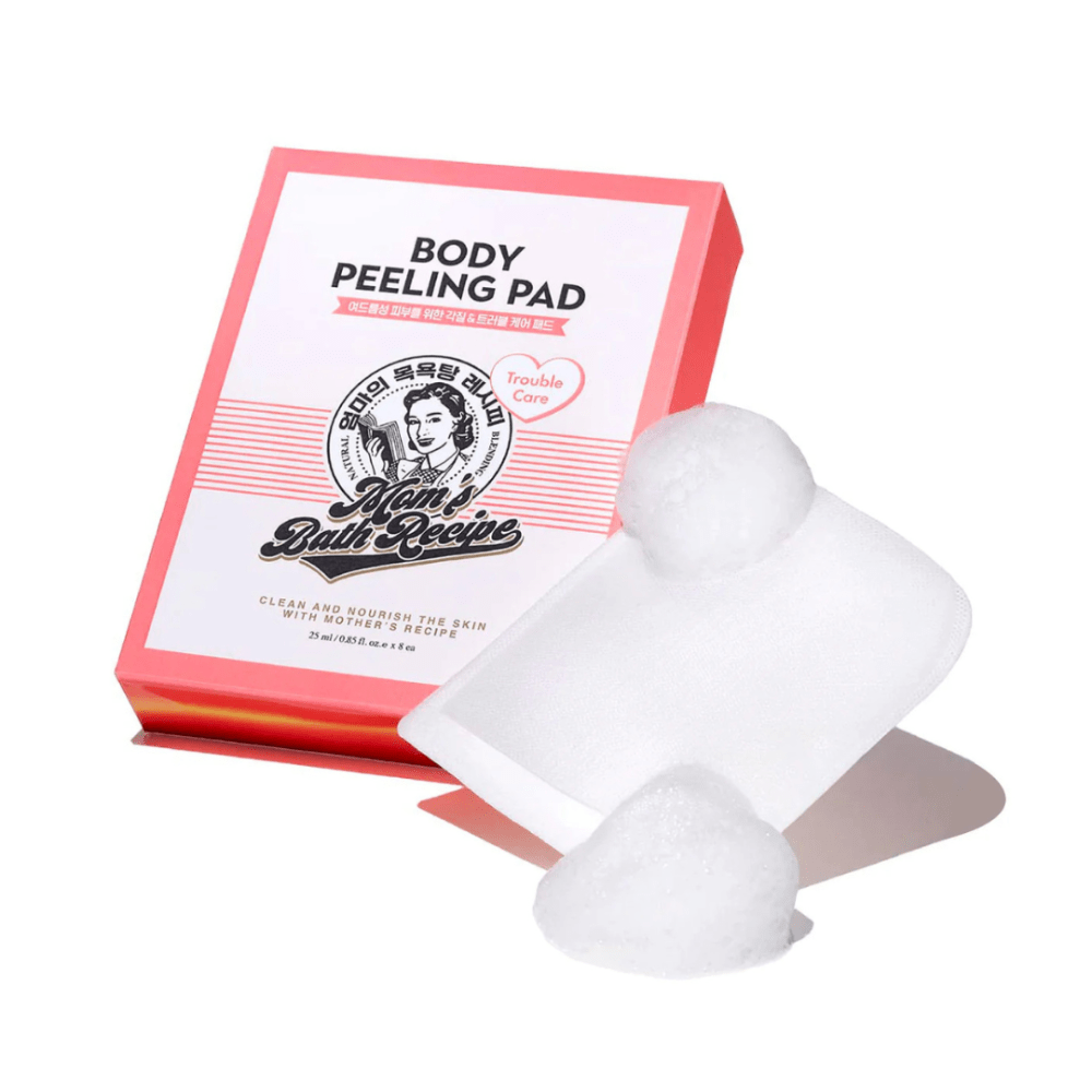 Mom's Bath Recipe Body Peeling Pad Trouble Care -  Wholesale (24 pcs/carton)