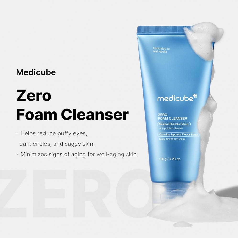 Medicube Zero Foam Cleanser - 120ml  – Wholesale (50 pcs/carton)