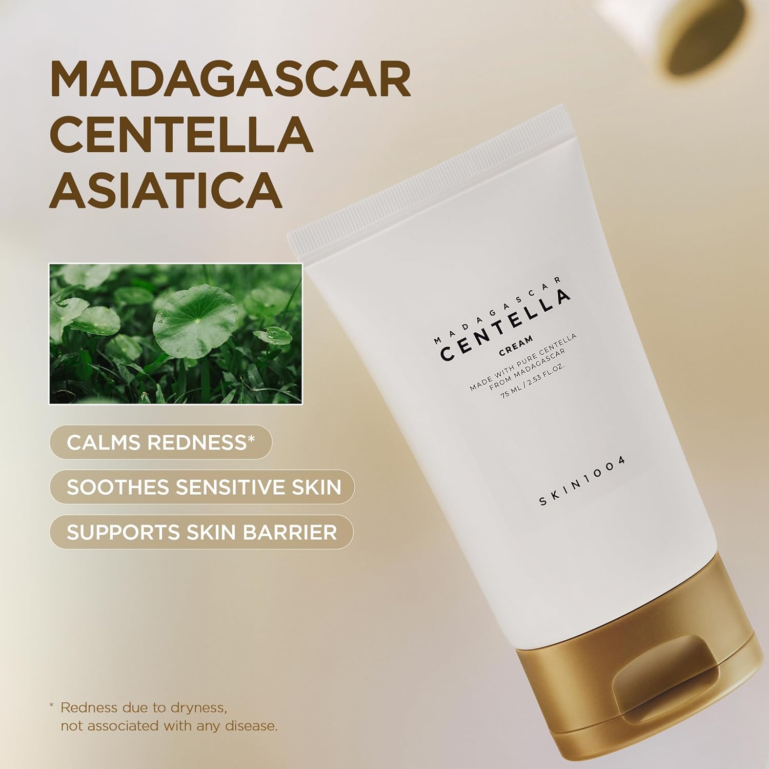SKIN1004 Madagascar Centella Cream 75ml – Wholesale (52 pcs/carton)