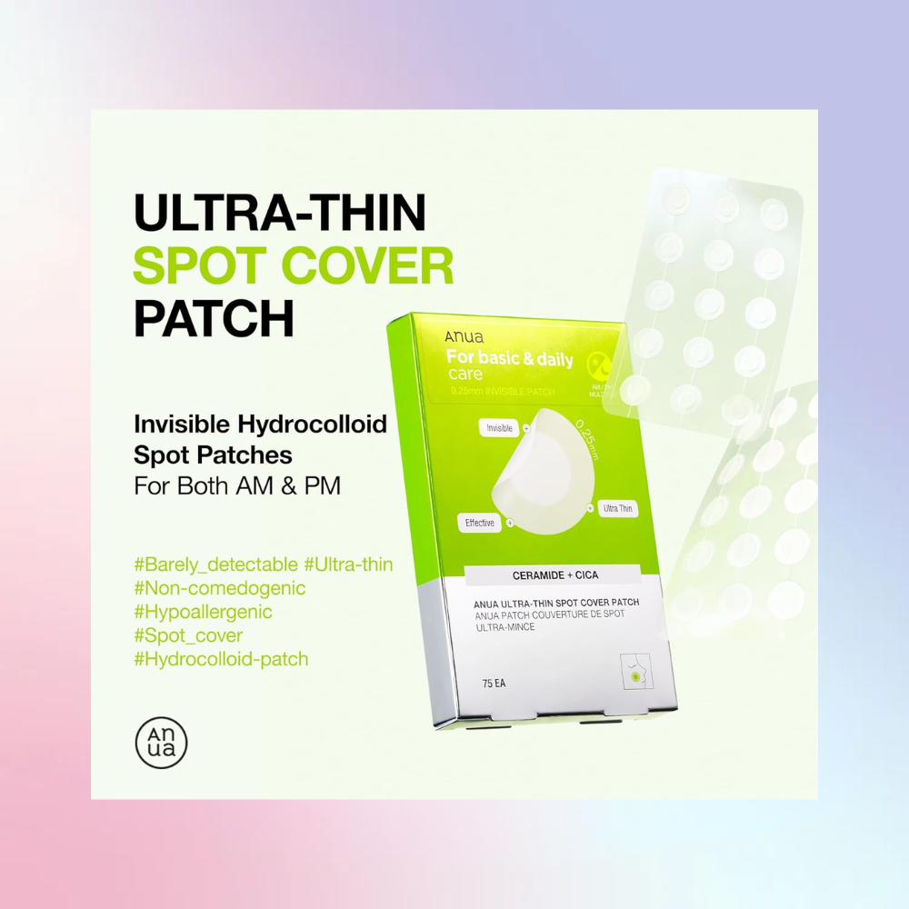 ANUA Ultra-Thin Spot Cover Patch 75 Counts – Wholesale ( 150 pcs/carton)