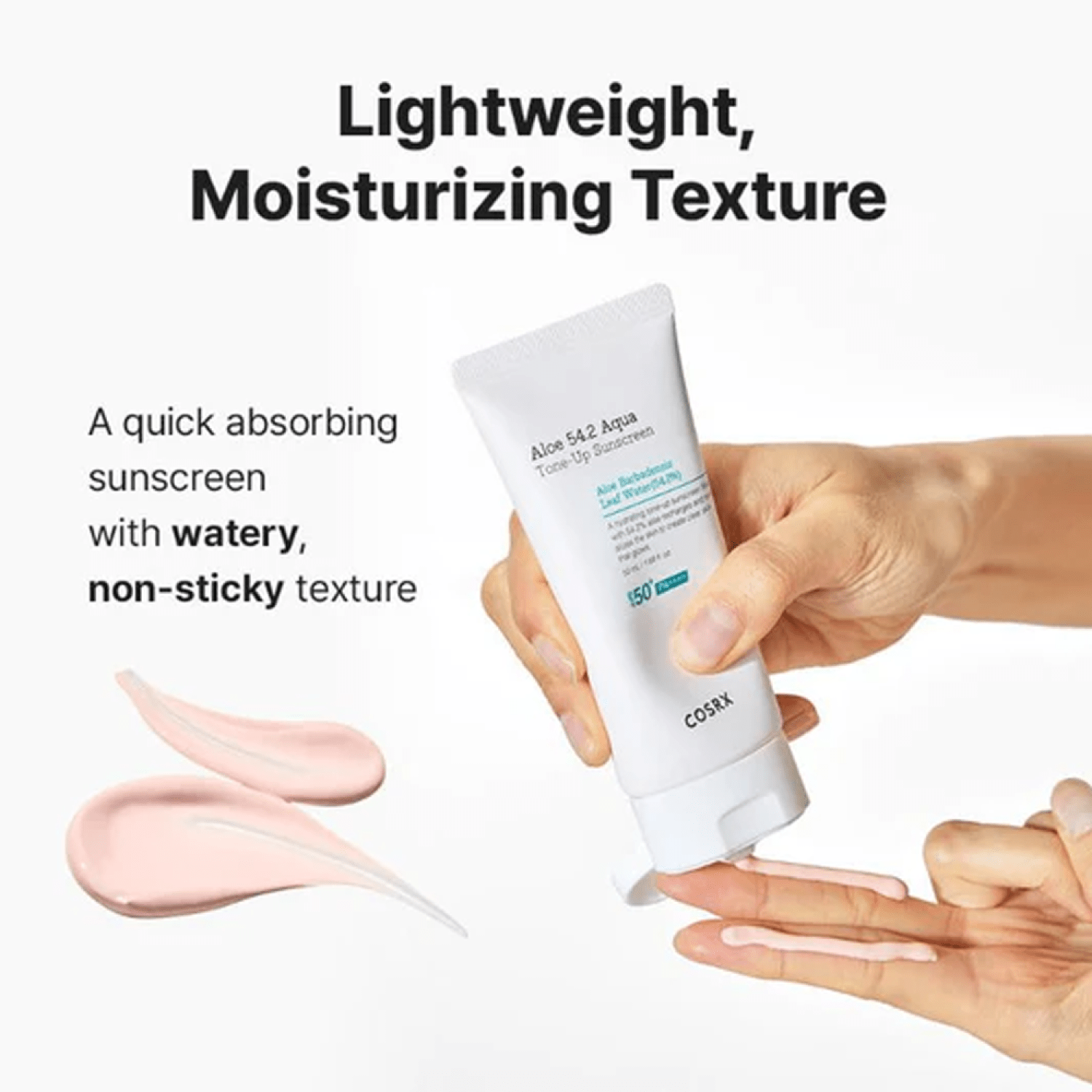 COSRX Aloe 54.2 Aqua Tone-Up Sunscreen 50mL – Wholesale (60 pcs/carton)