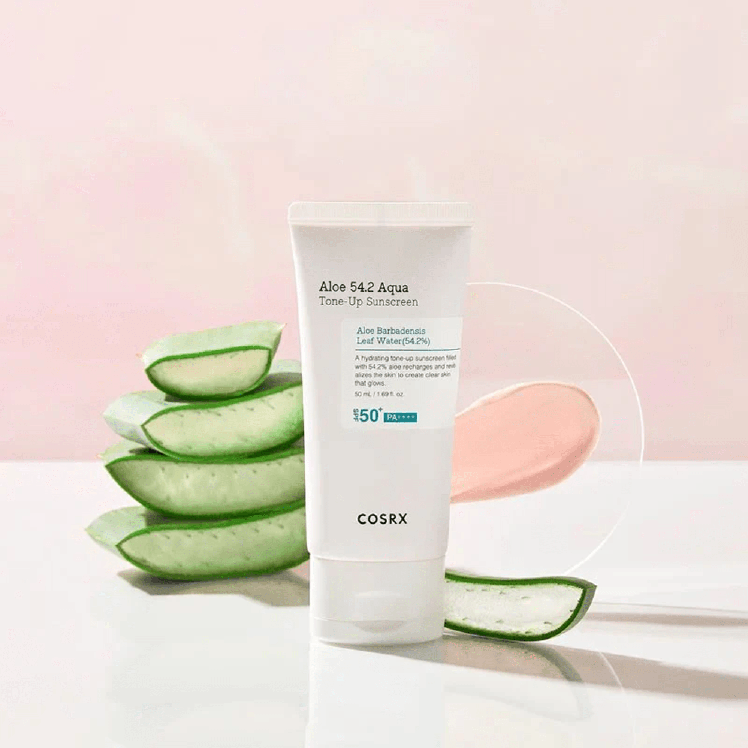 COSRX Aloe 54.2 Aqua Tone-Up Sunscreen 50mL – Wholesale (60 pcs/carton)