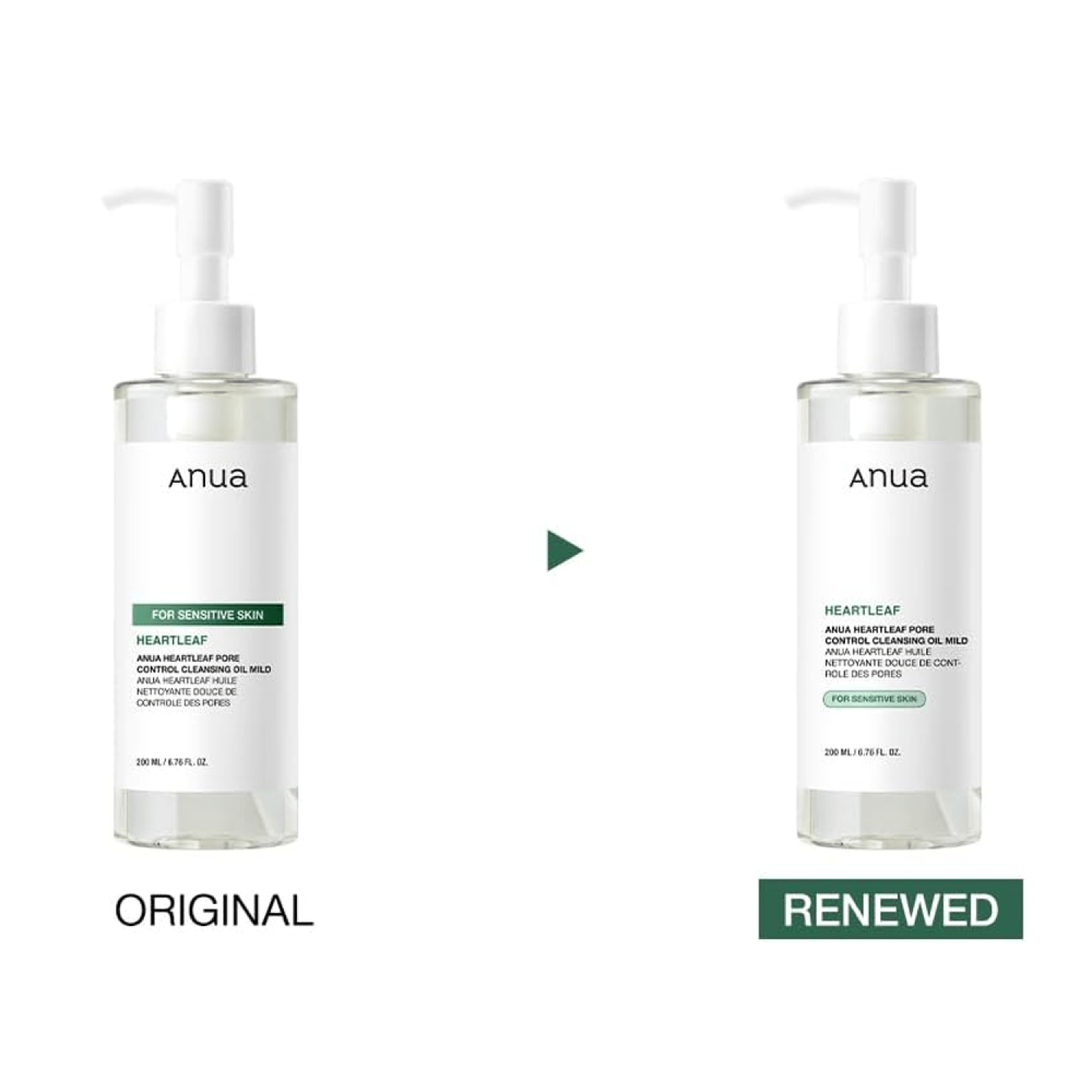 ANUA Heartleaf Cleansing Oil Mild 200ml – Wholesale (48 pcs/carton)