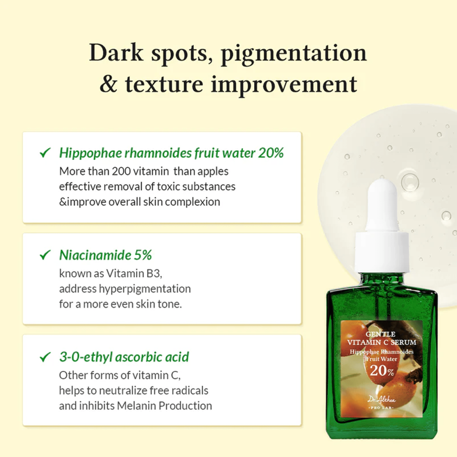 Dr.Althea Gentle Vitamin C Serum - 30ml – Wholesale (40 pcs/carton)