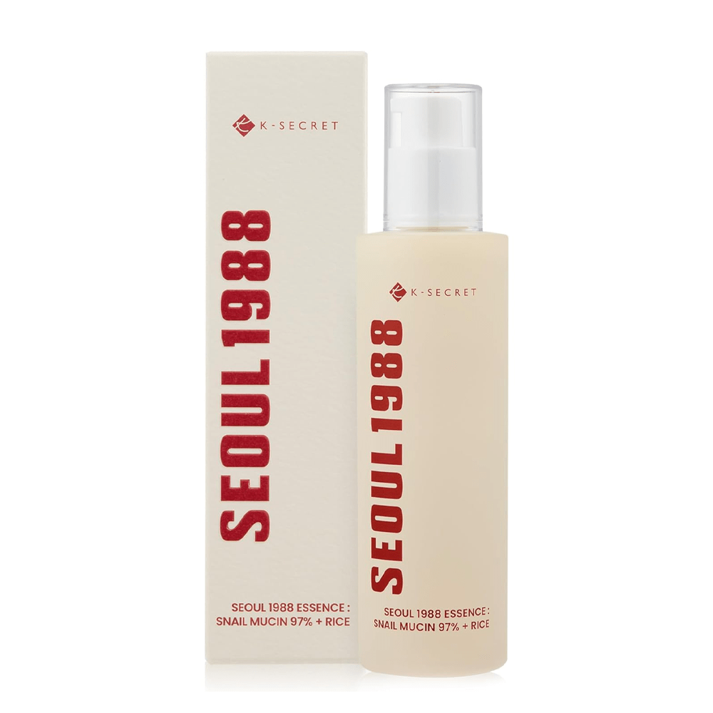 K Secret Seoul 1988 Essence Snail Mucin 97% + Rice - 100 Ml – Wholesale (54 pcs/carton)