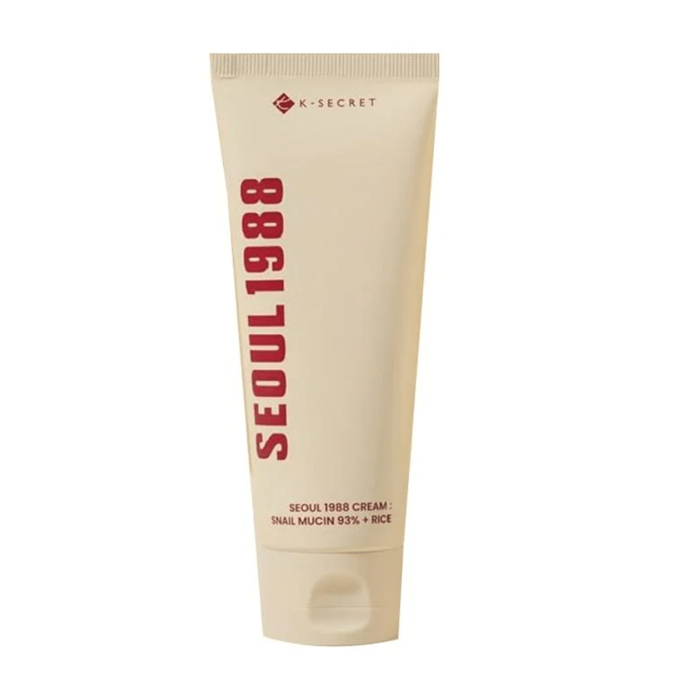 K Secret Seoul 1988 Cream Snail Mucin 93% + Rice - 100 ml – Wholesale (60 pcs/carton)