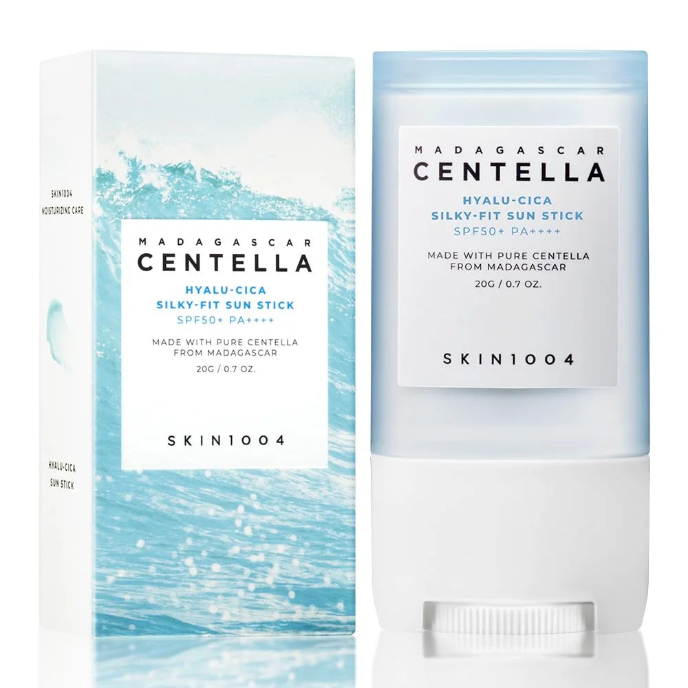 SKIN1004 Madagascar Centella Hyalu-Cica Silky-Fit Sun Stick SPF50+ – Wholesale (80 pcs/carton)