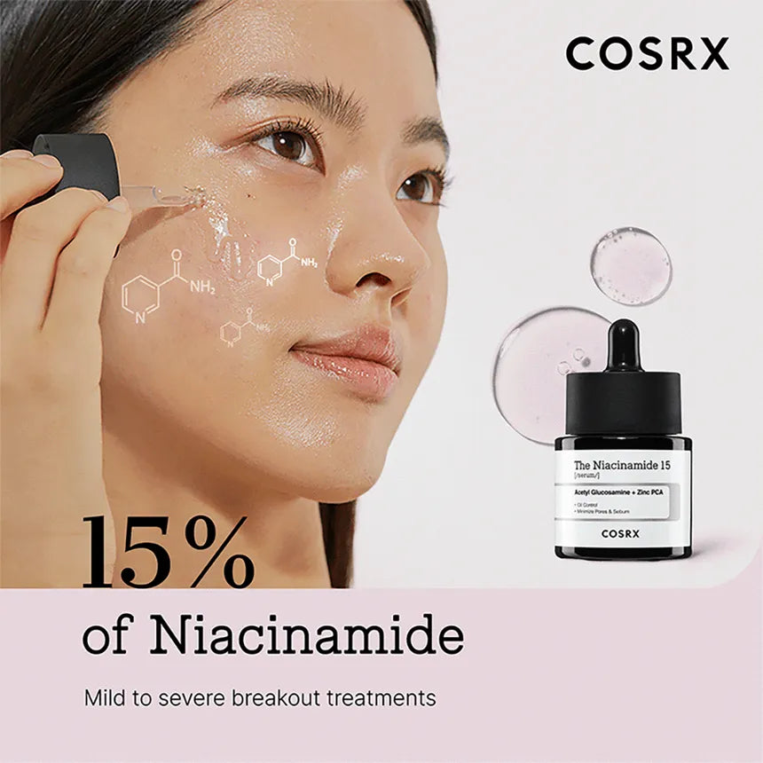 COSRX The Niacinamide 15 Serum 20ml – Wholesale (60 pcs/carton)