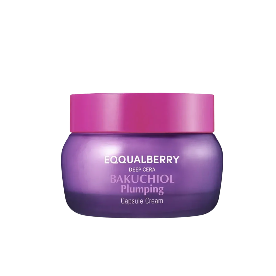 EQQUALBERRY  Bakuchiol Plumping Capsule Cream 50ml – Wholesale (60 pcs/carton)