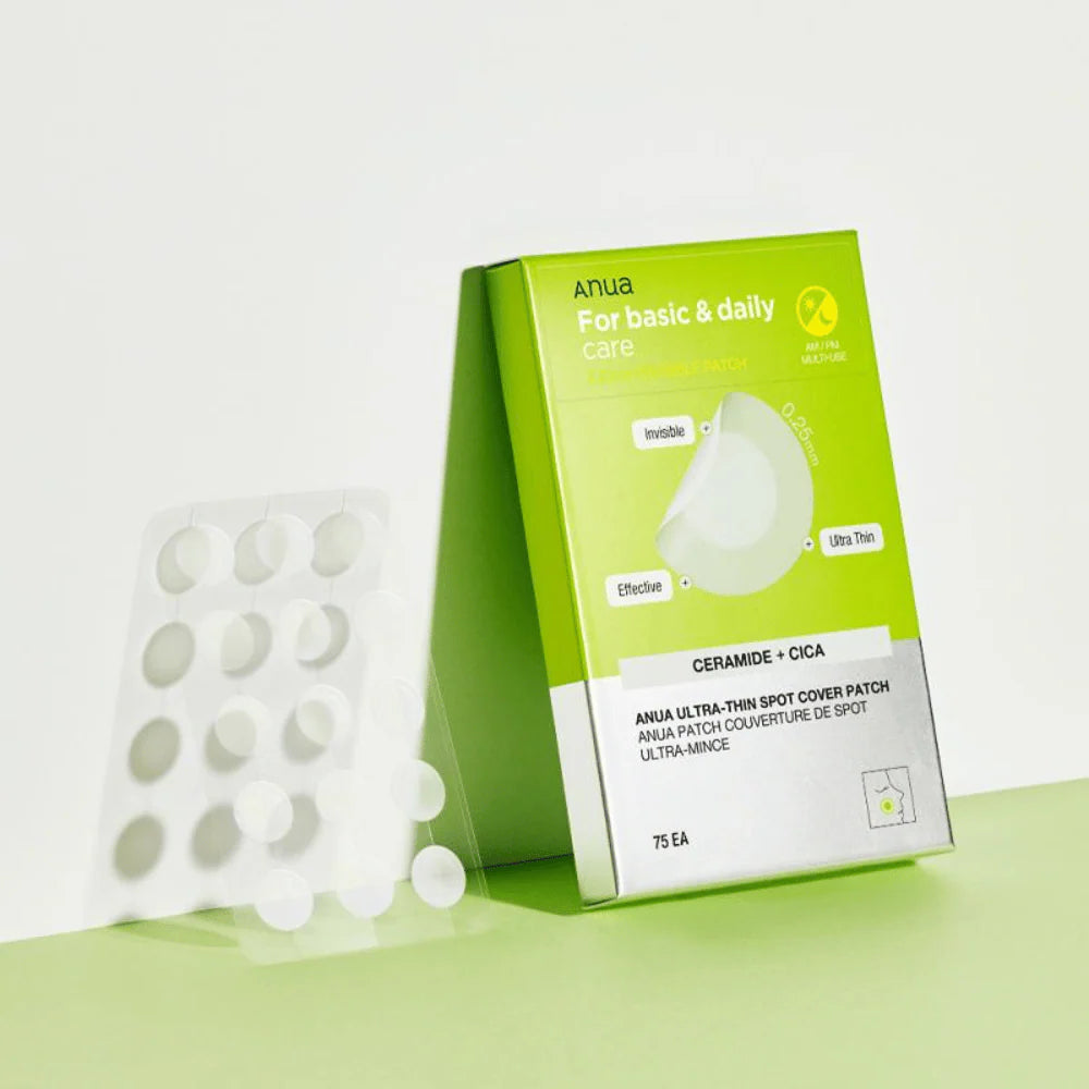 ANUA Ultra-Thin Spot Cover Patch 75 Counts – Wholesale ( 150 pcs/carton)