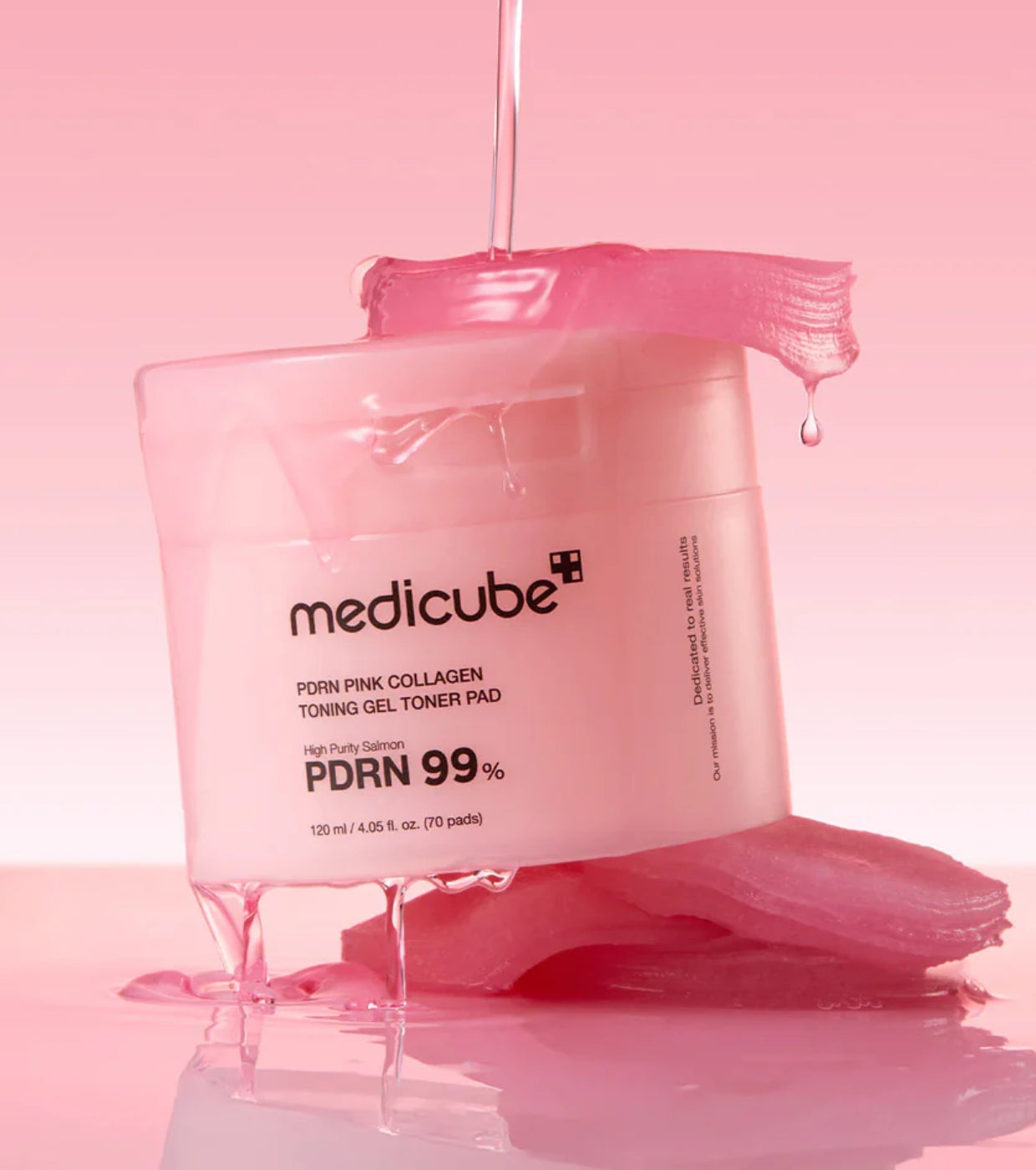 MEDICUBE PDRN PINK COLLAGEN TONING GEL TONER PAD – Wholesale (20 pcs/carton)