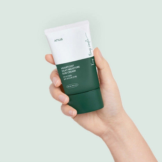 ANUA Silky Moisture Sunscreen 50ml – Wholesale (40 pcs/carton)